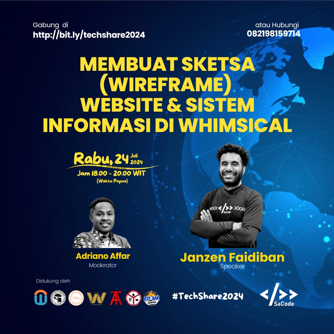 Membuat Sketsa (Wireframe) Website & Sistem Informasi di Whimsical